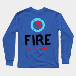 Chicago Fireeee F.C 07 Long Sleeve T-Shirt